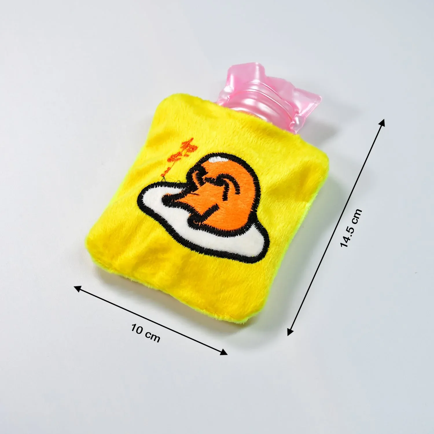Hot Water Bag – Yellow Duck Cover for Pain Relief & Warmth | FitFuzion - Detailed Feature View 4