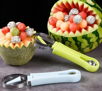 Fruit Baller & Scooper Set – 4-in-1 Stainless Steel | ChefAura