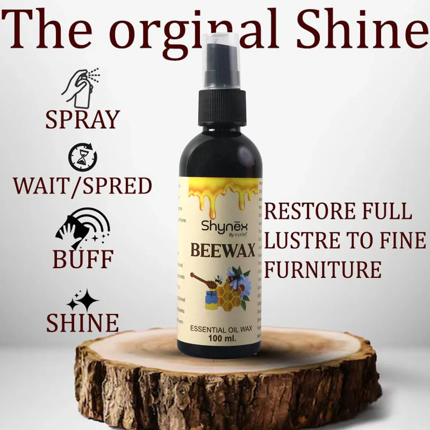 Shynex Bee Wax Essential Oil Spray (1 Pc) - Detailed Feature View 3
