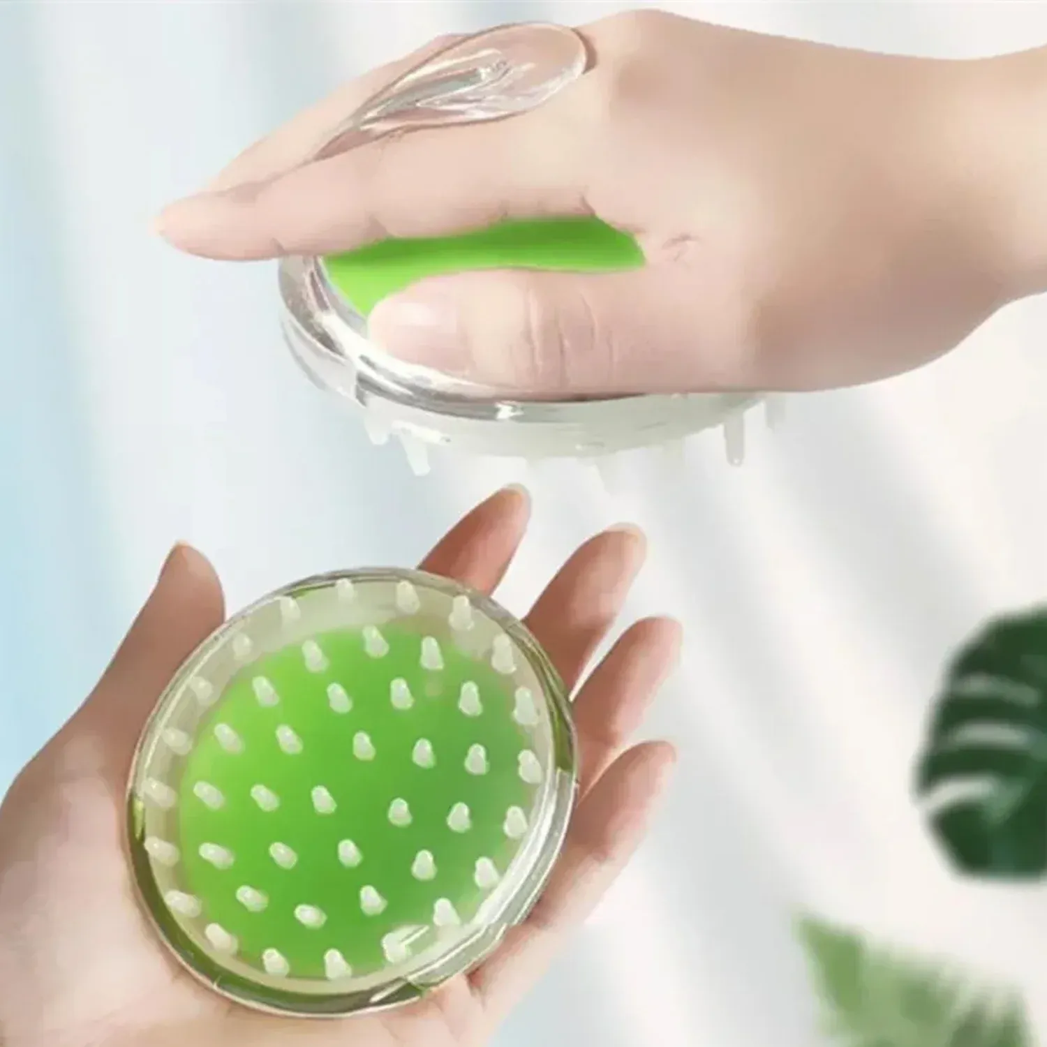 Silicone Head Massager – Portable Scalp Stress Relief | VoltDesk - Detailed Feature View 5
