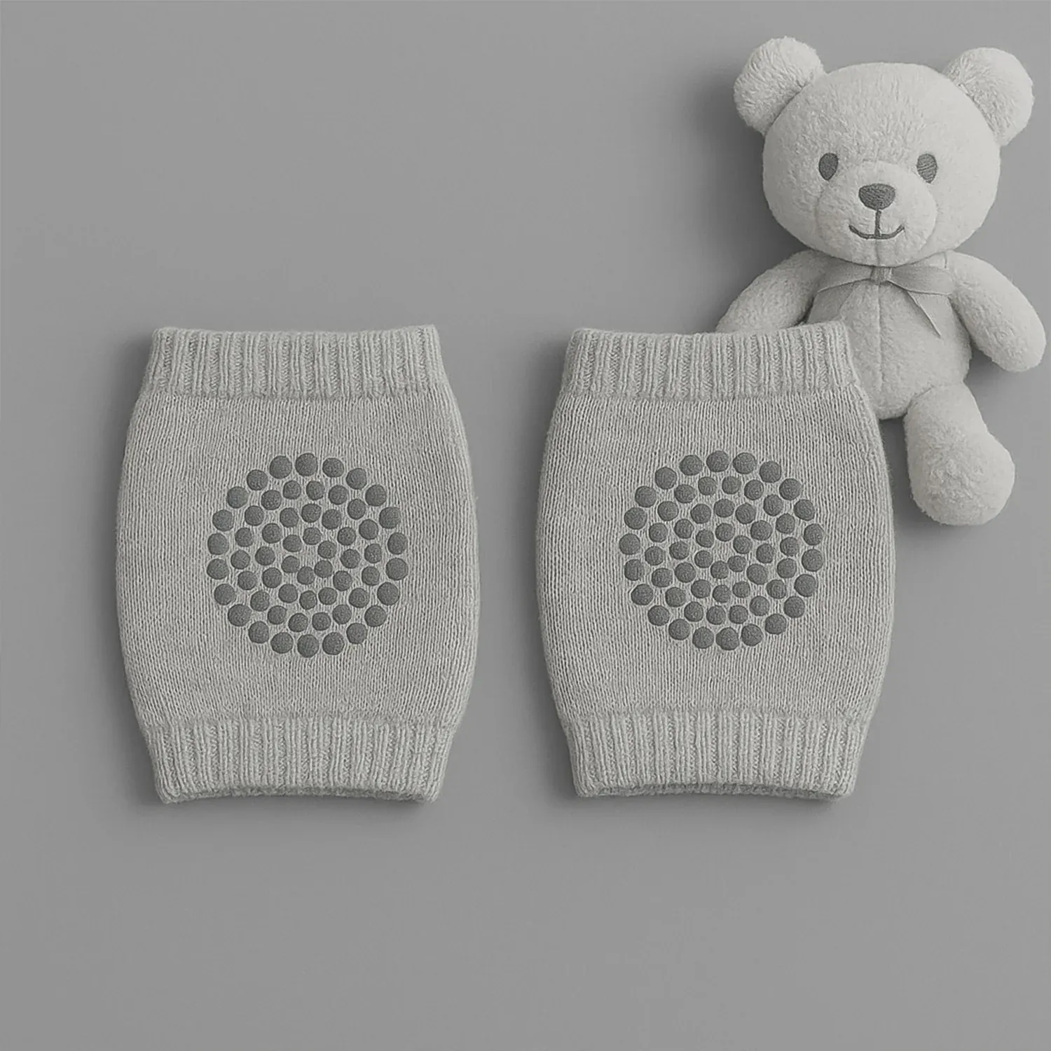Toddler Wool Knee Protectors – Warmth and Injury Support - Detailed Feature View 3