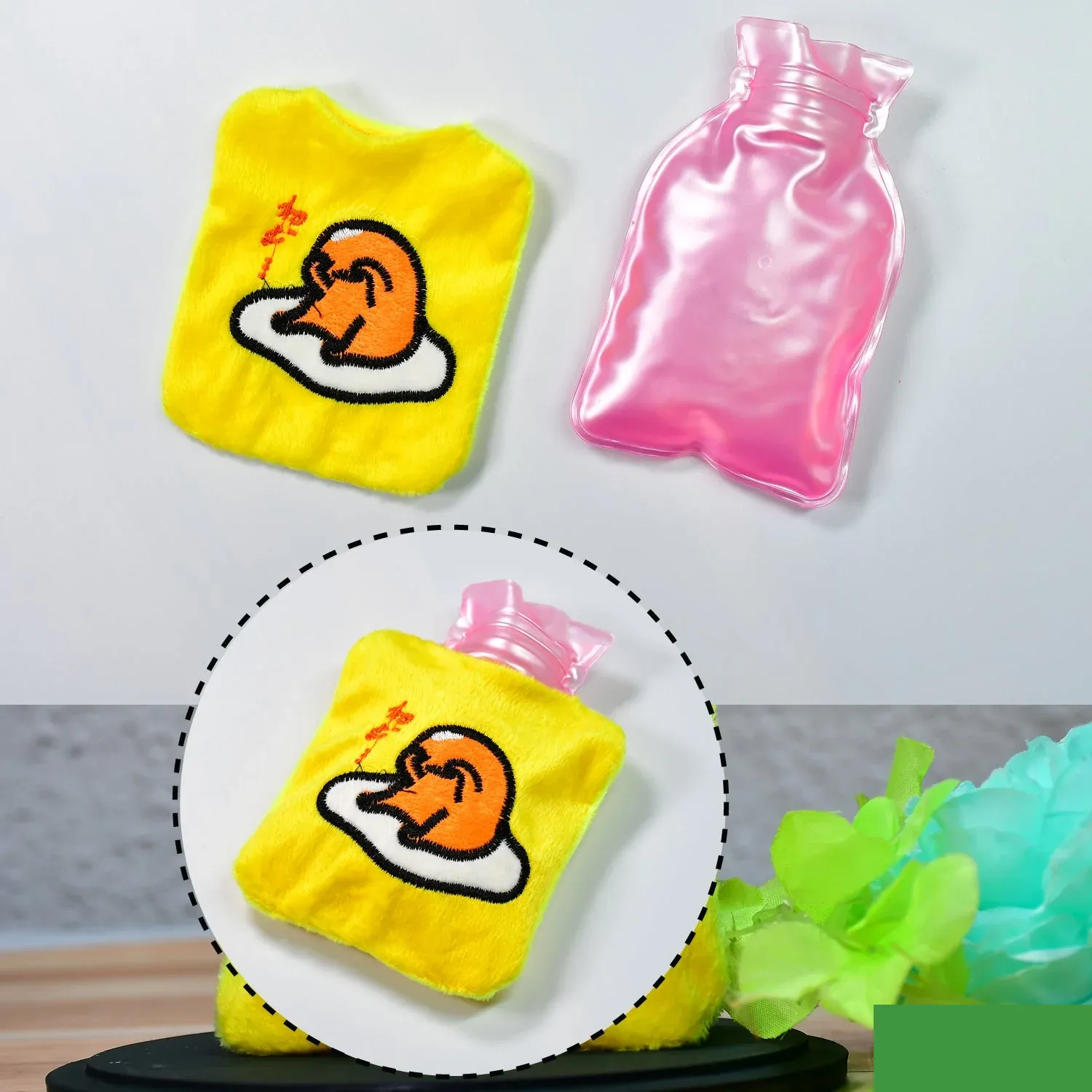 Hot Water Bag – Yellow Duck Cover for Pain Relief & Warmth | FitFuzion - Detailed Feature View 5