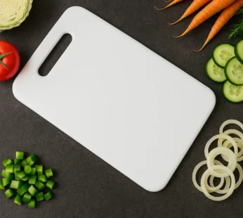 Medium Plastic Chopping Board – Durable & Food-Safe 36x23cm