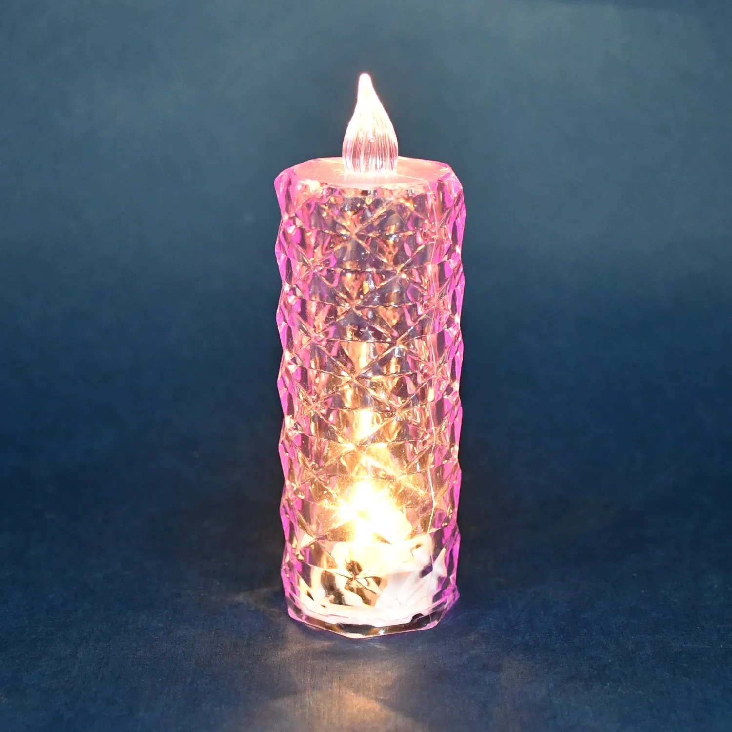 Candles for Home Decoration, Crystal Candlelight, Diwali (1 Pc / Multicolor) - Detailed Feature View 6