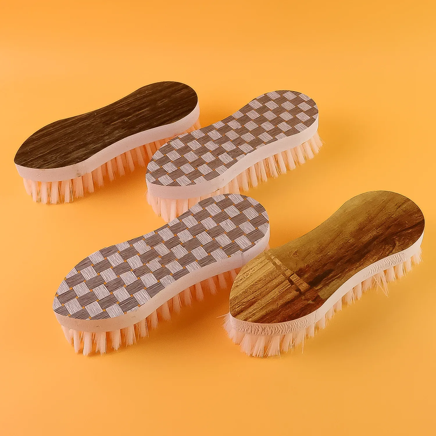 Laundry Brush Set – Ergonomic Curved Design with Strong Nylon Bristles - Detailed Feature View 5