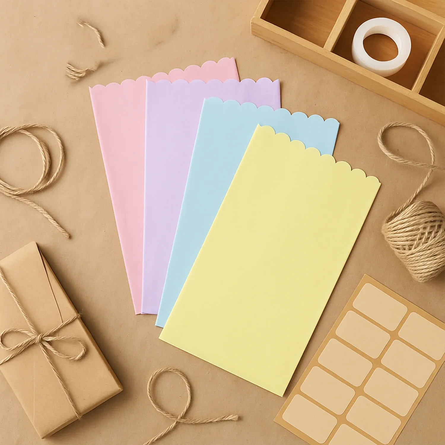 200 Pcs Multi-Color Oil-Absorbing Baking Paper Sheets - Detailed Feature View 3