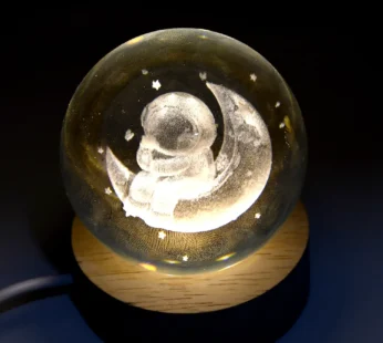 Astronaut Ball Night Light Lamp Decorative Lamp For Living Room Decor (1 Pc)
