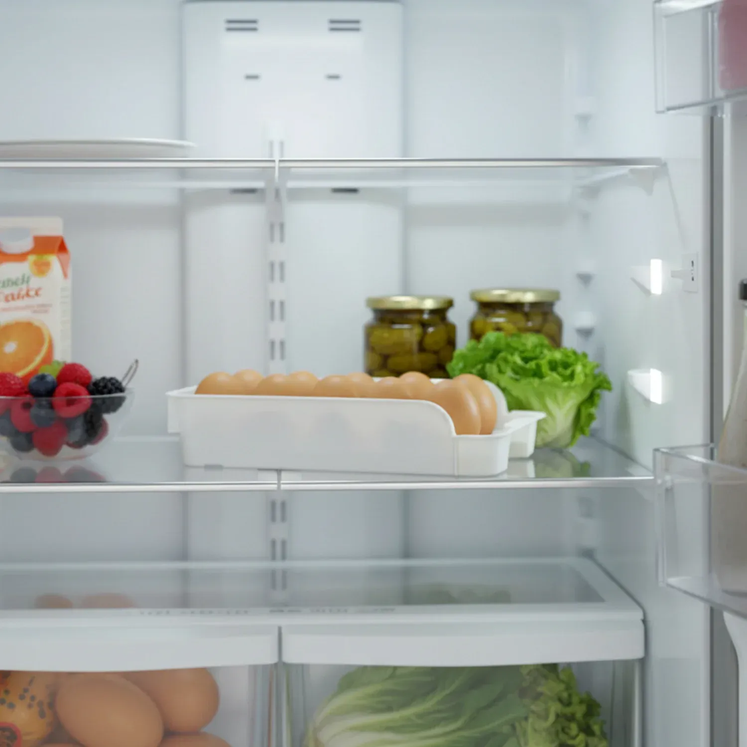Egg Storage Tray – Space-Saving and Durable Refrigerator Organizer - Detailed Feature View 4