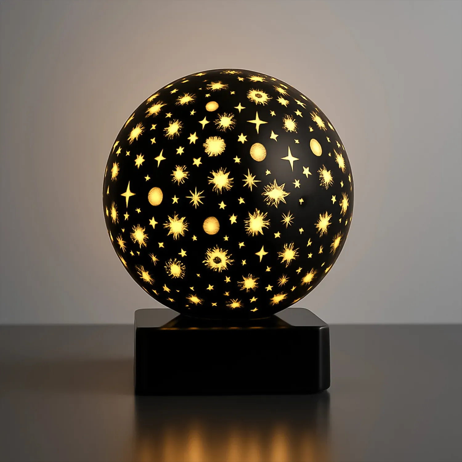 Customize Premium Award Style LED Night Lamp (1 Pc) - Detailed Feature View 2