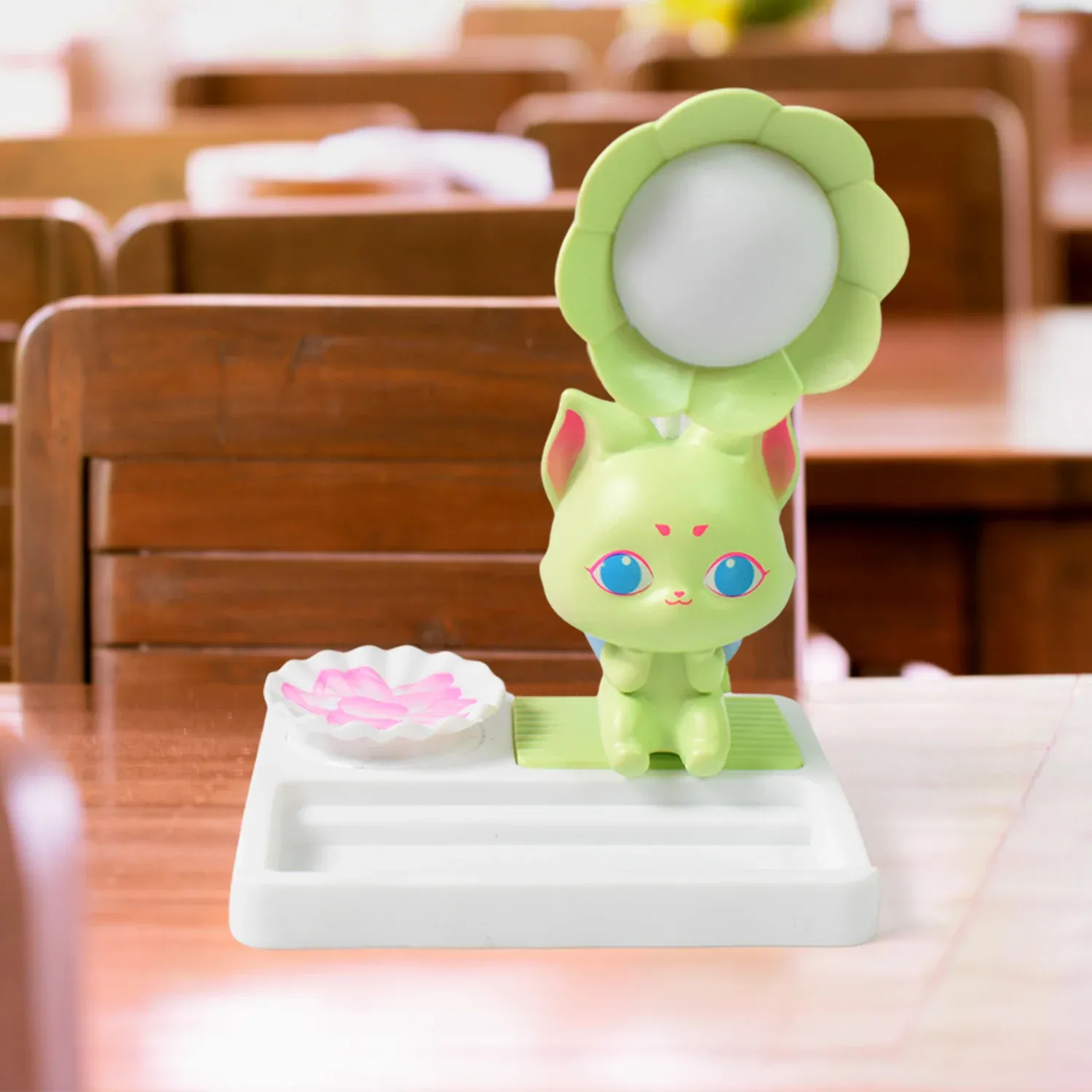 Cute Lovely Cartoon With Base LED Desk Light (1 Pc) - Detailed Feature View 2