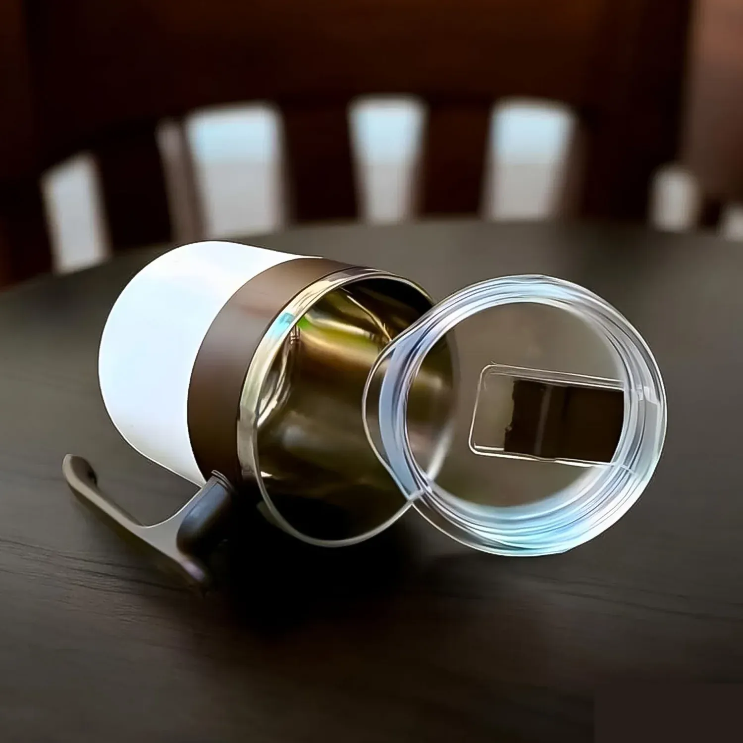 Insulated Mug – 350ml Stainless Steel, Spill-Resistant - Detailed Feature View 6