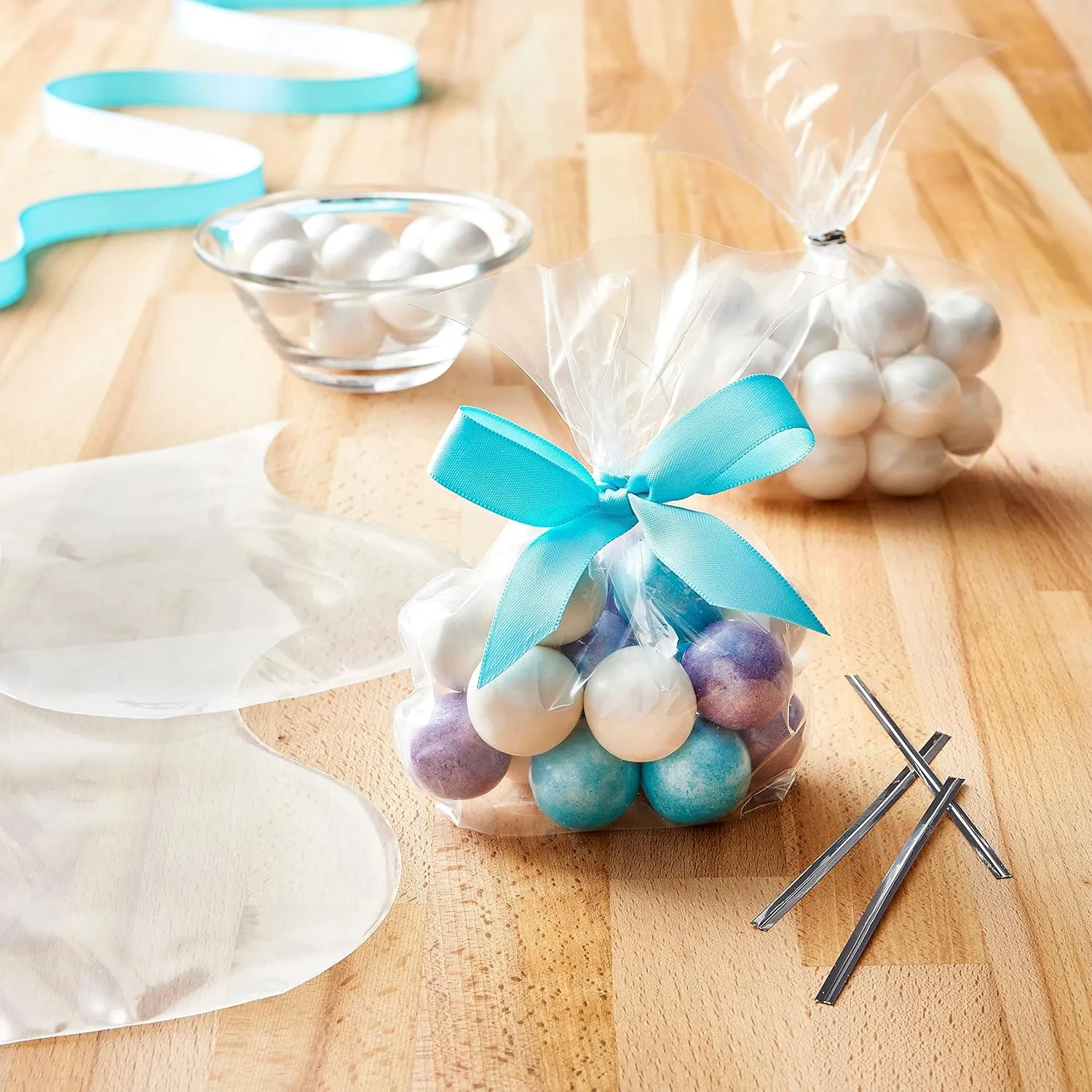 Clear Cookie Bags – Durable Food-Grade Treat Packaging (50 Pc) - Detailed Feature View 3