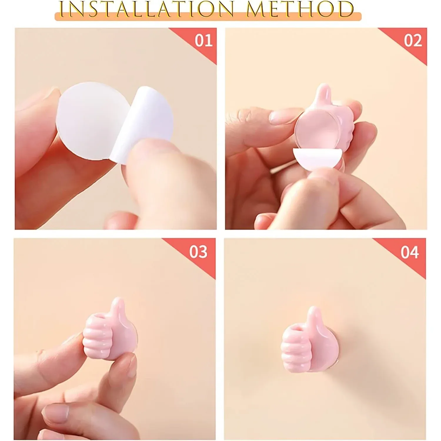 Green Hand-Shaped Wall Clip Holder for Keys & Cables - Detailed Feature View 6