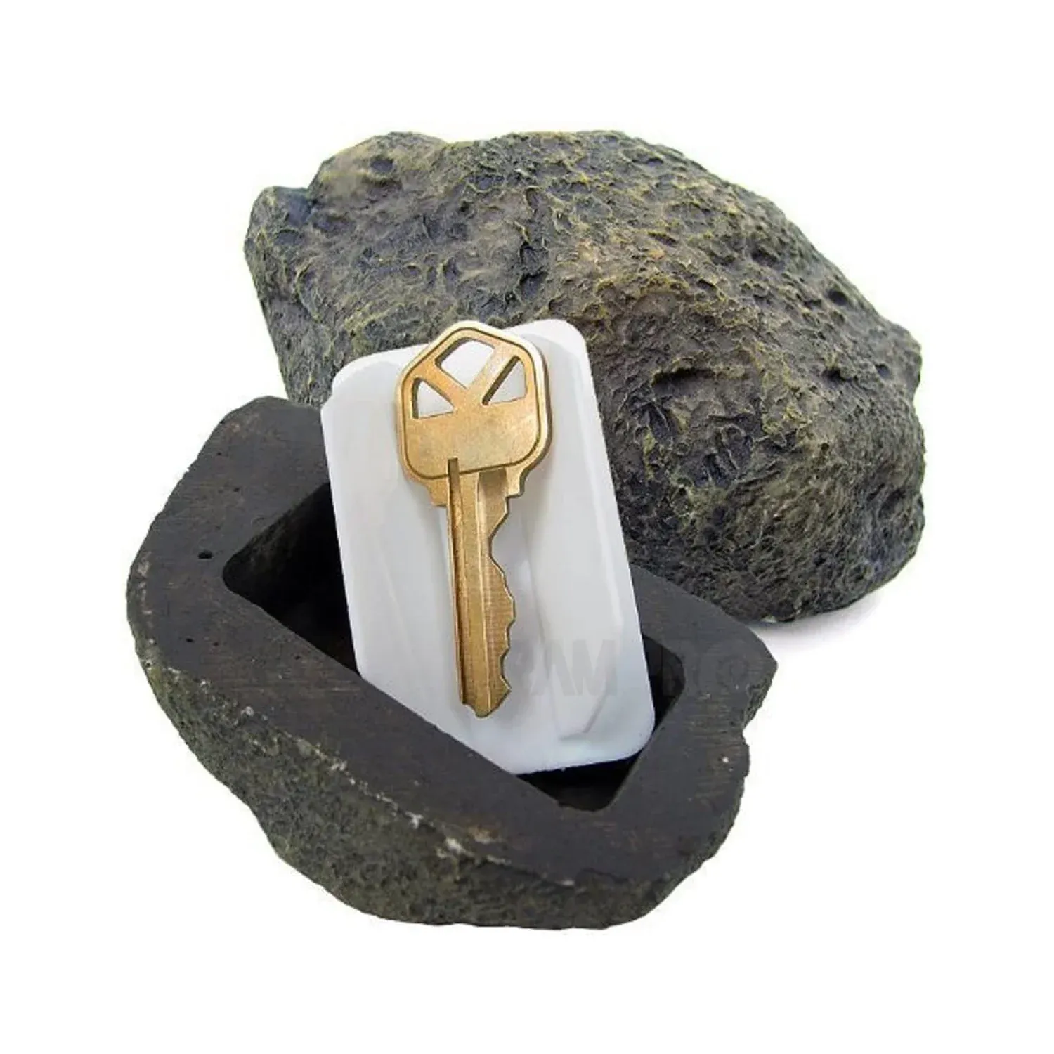 Premium Fake Rock Key Hider – Discreet Outdoor Key Storage | Safelix - Buy Online at Alikart