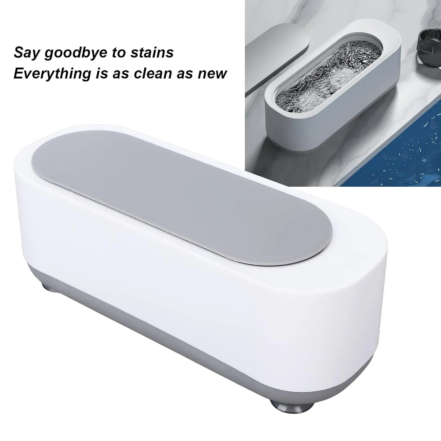 Portable Ultrasonic Jewellery Cleaner High-Frequency Vibration Machine - Detailed Feature View 4