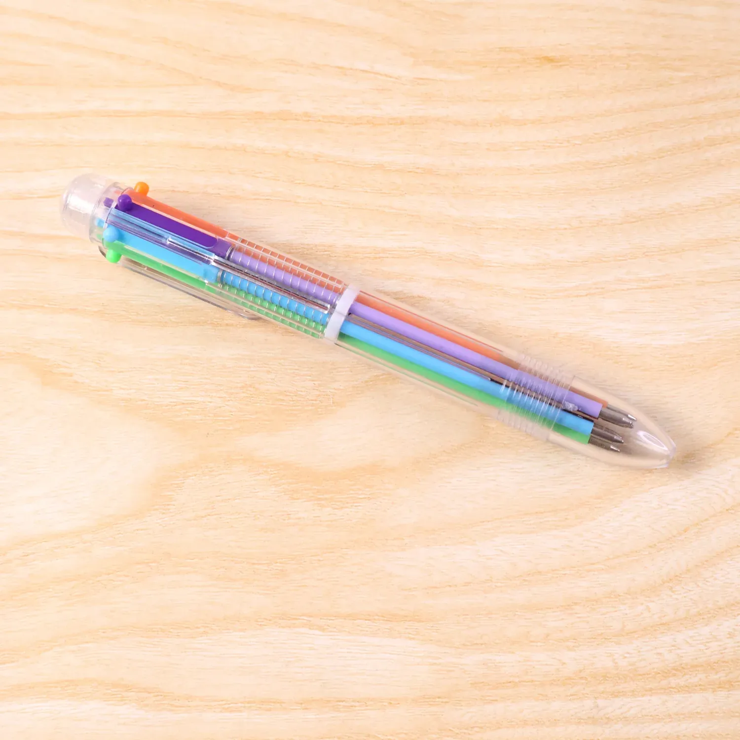 Multicolor Ball Pen – 6-in-1 Smooth & Vibrant Writing Tool - Detailed Feature View 7