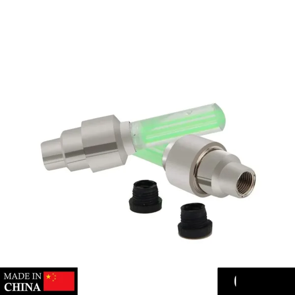 LED Tire Valve Caps with Motion Sensor Lights – 2 Mixed Colors