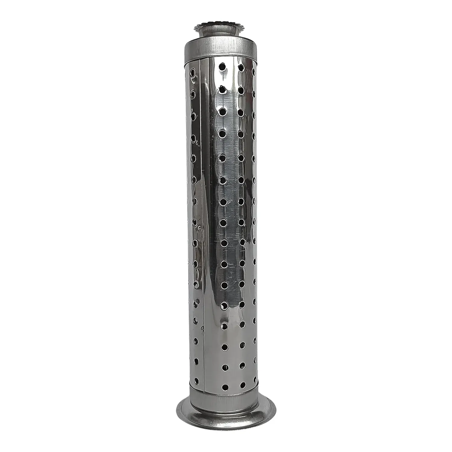 Stainless Steel Agarbatti Stand – Safe Ash Catcher for Puja - Detailed Feature View 4