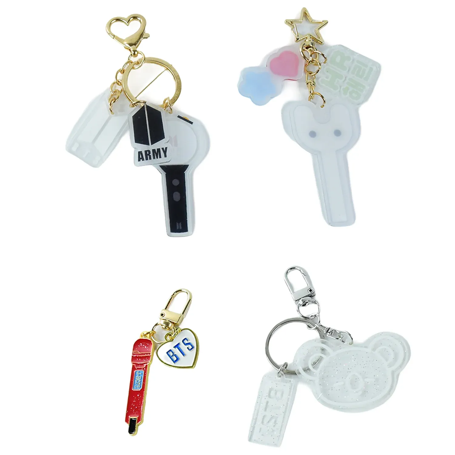Acrylic Keychains – Cute & Durable Mixed Designs - Detailed Feature View 4