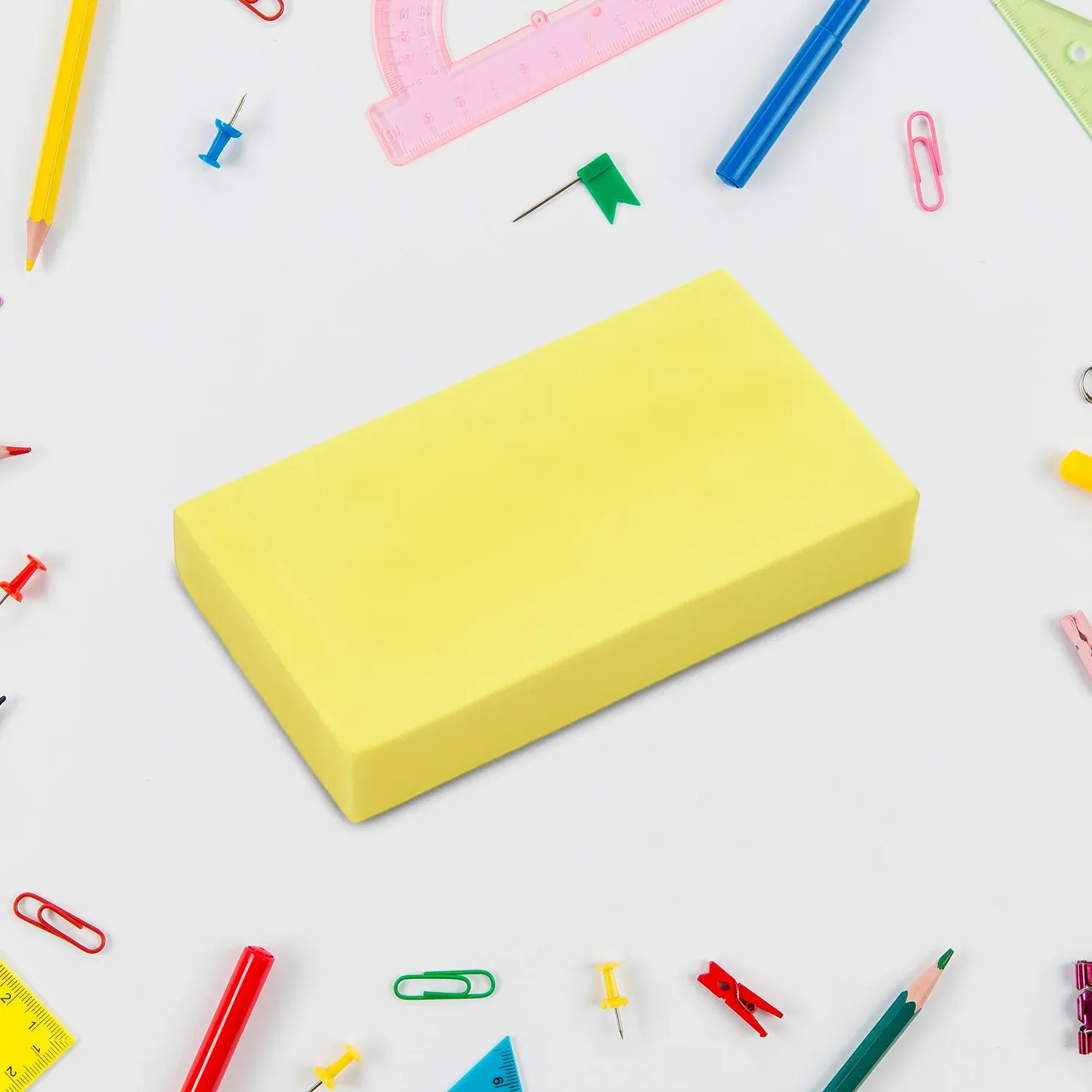 Fancy Kids Eraser – Stylish Mix Designs for School | Writezo - Detailed Feature View 2