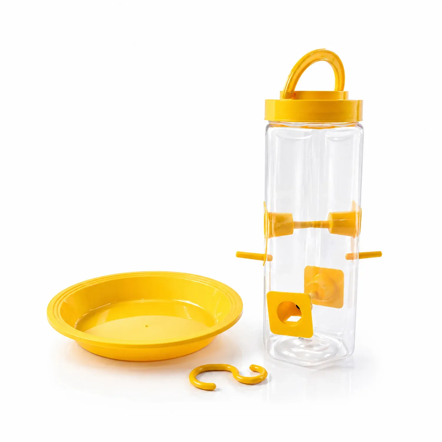 Hanging Bird Feeder with Multi Feeding Ports for Garden & Balcony - Detailed Feature View 3