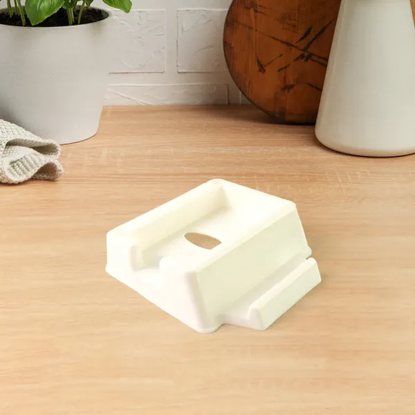 Plastic Mobile Phone Stand Holder – Wall Mounted Organizer