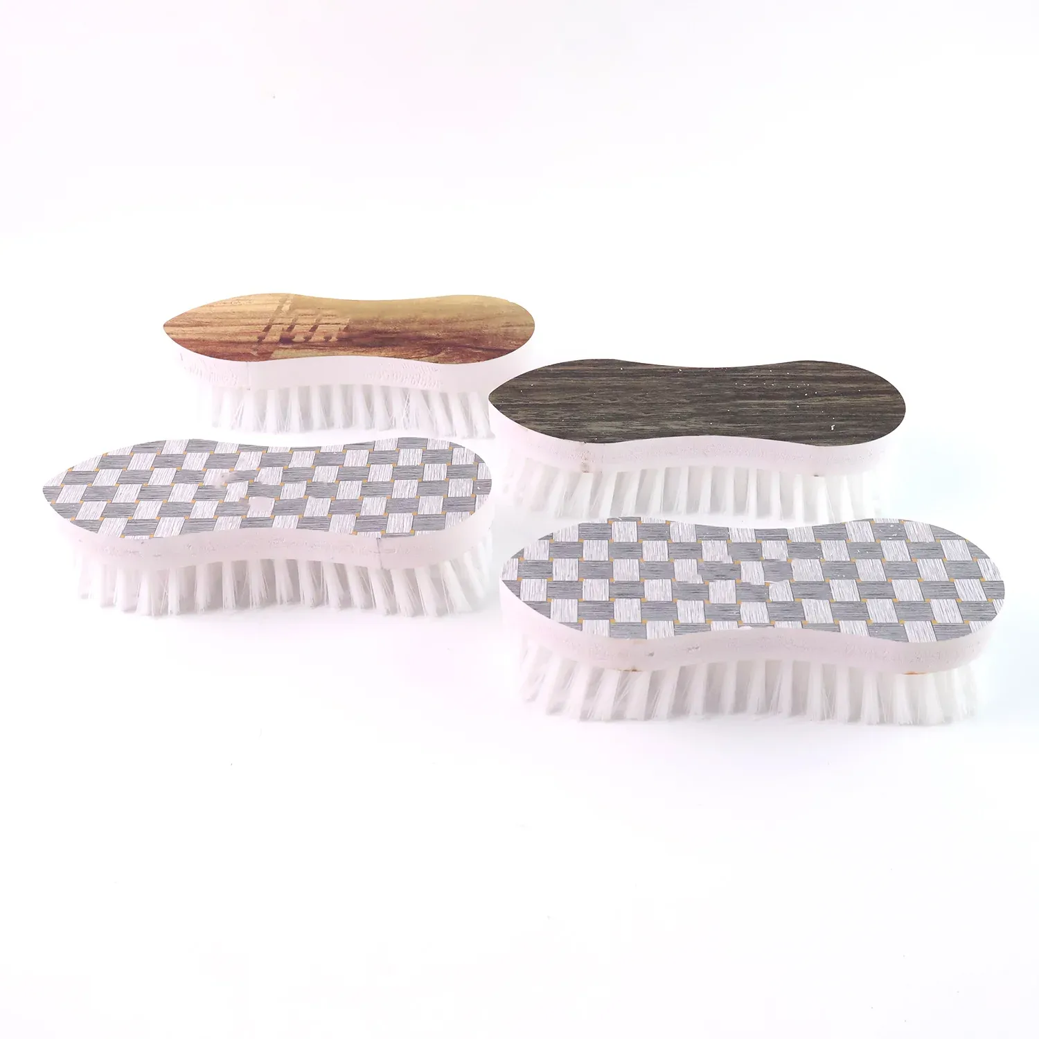 Laundry Brush Set – Ergonomic Curved Design with Strong Nylon Bristles - Detailed Feature View 4