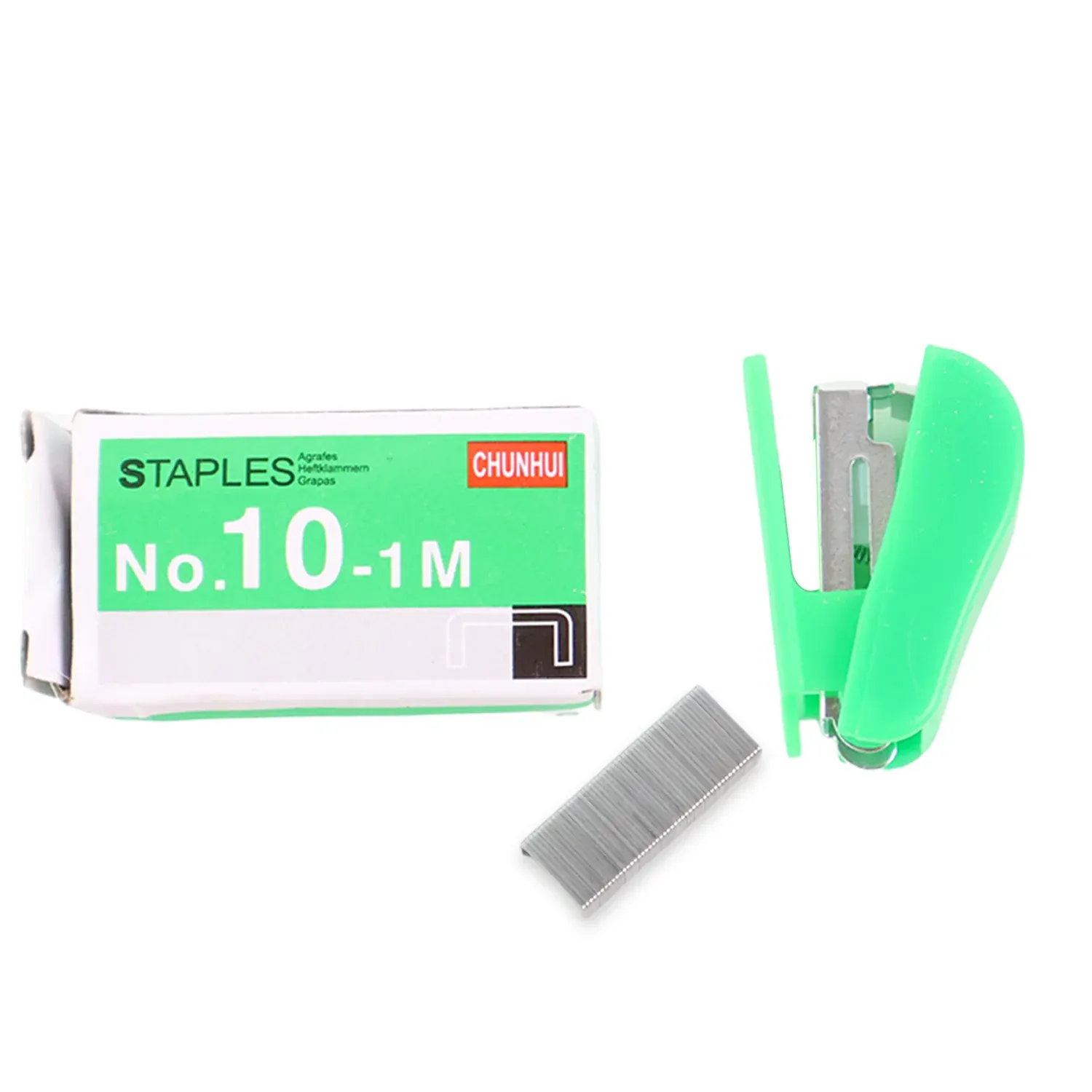 Mini Stapler with 1 Strip of Staples (1 Set) - Detailed Feature View 5