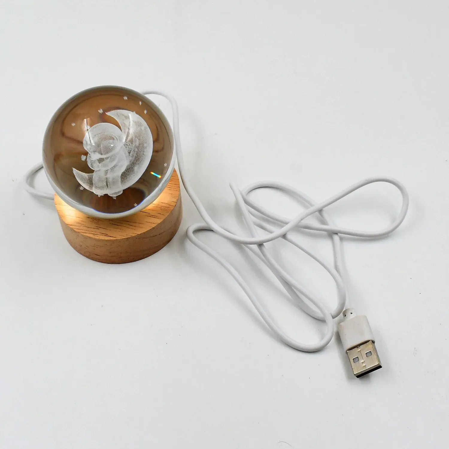 Astronaut Ball Night Light Lamp Decorative Lamp For Living Room Decor (1 Pc) - Detailed Feature View 3