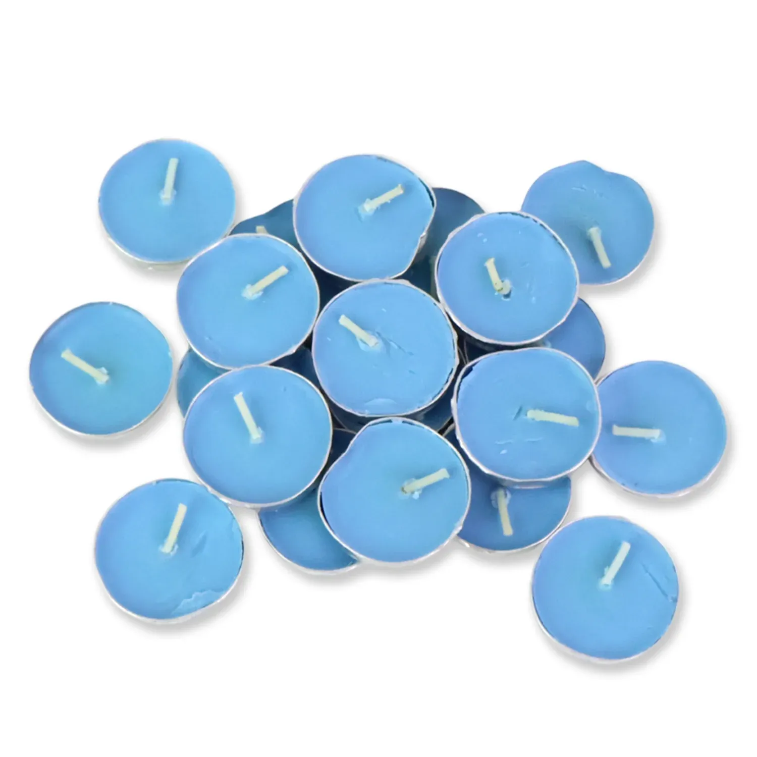Tea Light Candles Set – 20 Multicolor Flameless Candles - Detailed Feature View 4