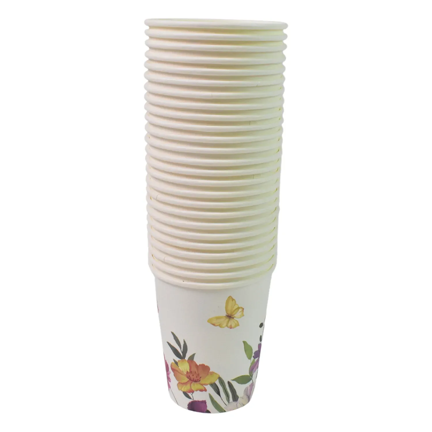 Disposable Paper Cups – Mixed Design 24 Pcs | Papezo - Detailed Feature View 4