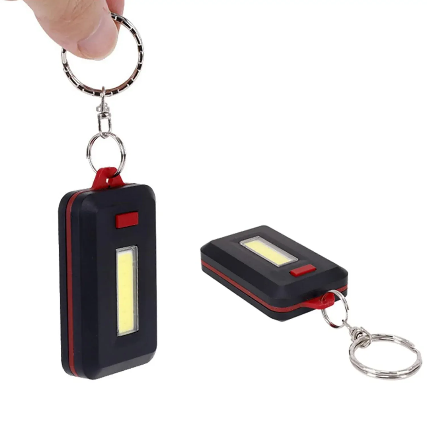 LED Keychain Light – Compact 3-Mode Mini Flashlight - Detailed Feature View 3