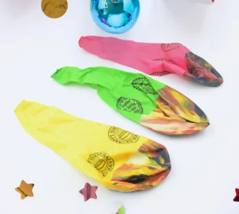 Rainbow Party Balloons – Multicolor Latex Set (3 Pcs) | Play & Move