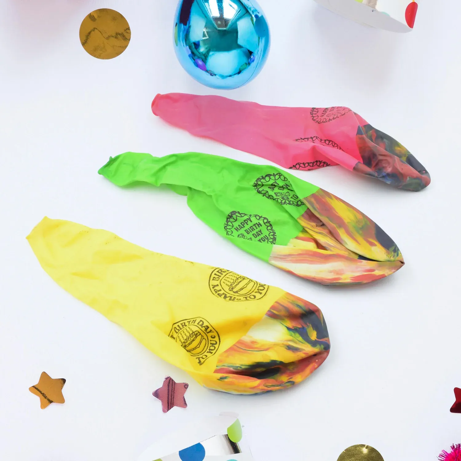 Premium Rainbow Party Balloons – Multicolor Latex Set (3 Pcs) | Play & Move - Buy Online at Alikart