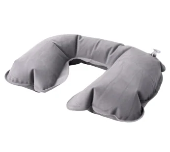 Inflatable & Foldable U-Shape Travel Neck Pillow, Portable Comfort
