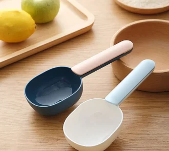Large Plastic Measuring Spoons Flour Scoops for Home Kitchen (1 Pc)