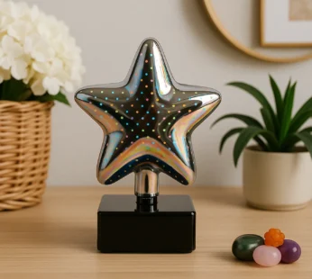 Customized Star-Shaped 3D Illusion Decorative LED Night Lamp (1 Pc)