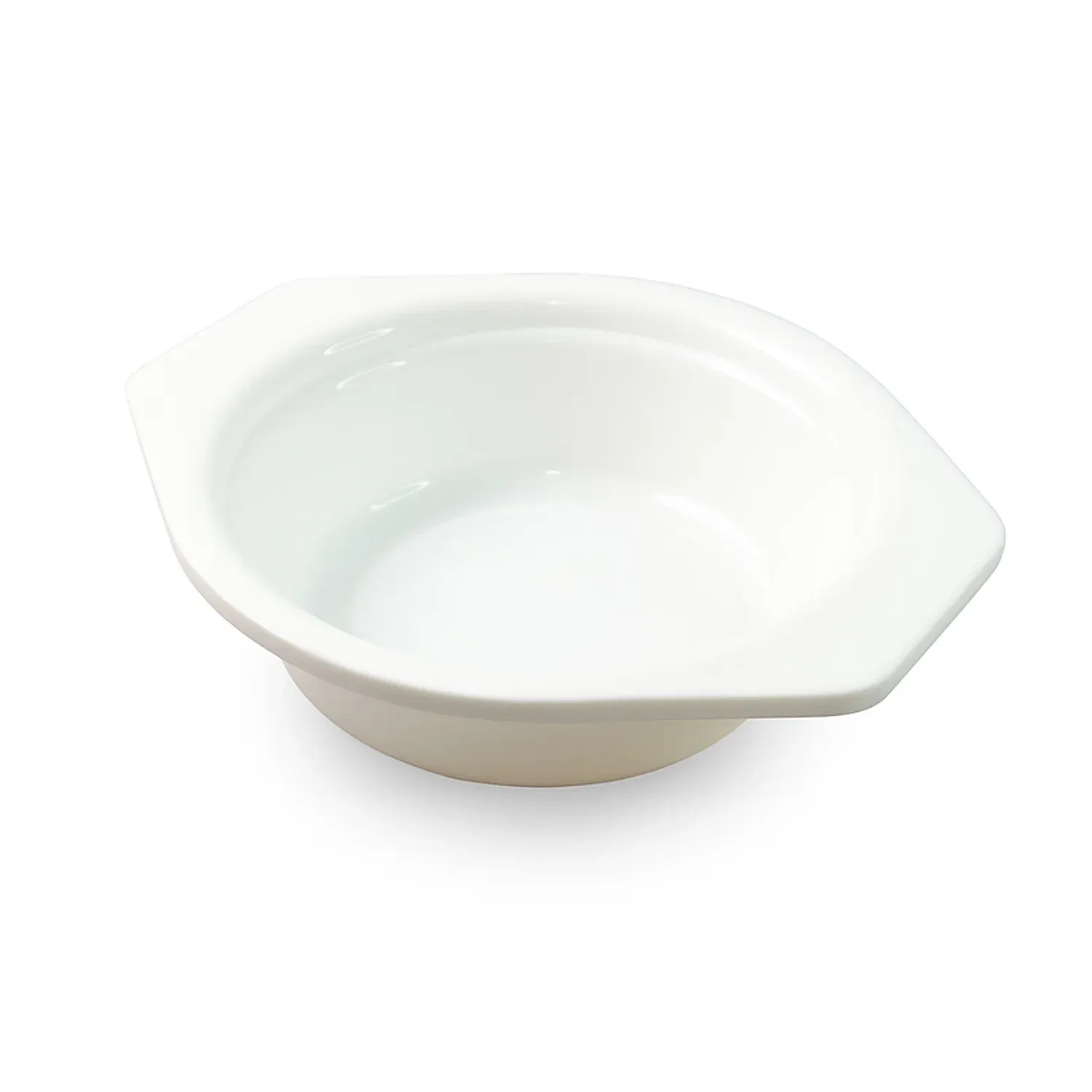 Plastic Serving Bowl with Easy-Grip Side Tabs – Durable & Lightweight - Detailed Feature View 4
