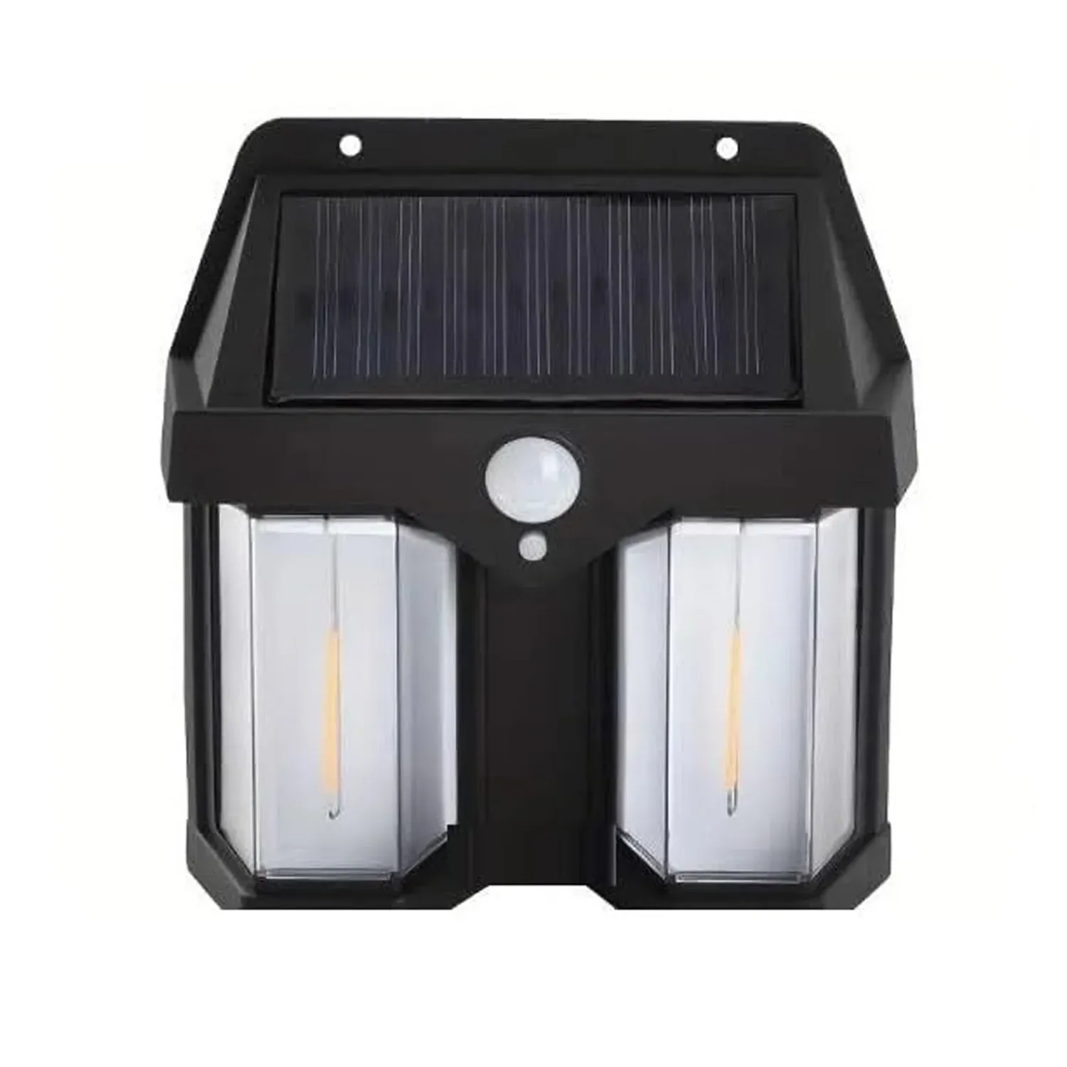 Outdoor Solar Wall Lamp Waterproof Induction Garden Light 1 Pc - Detailed Feature View 3