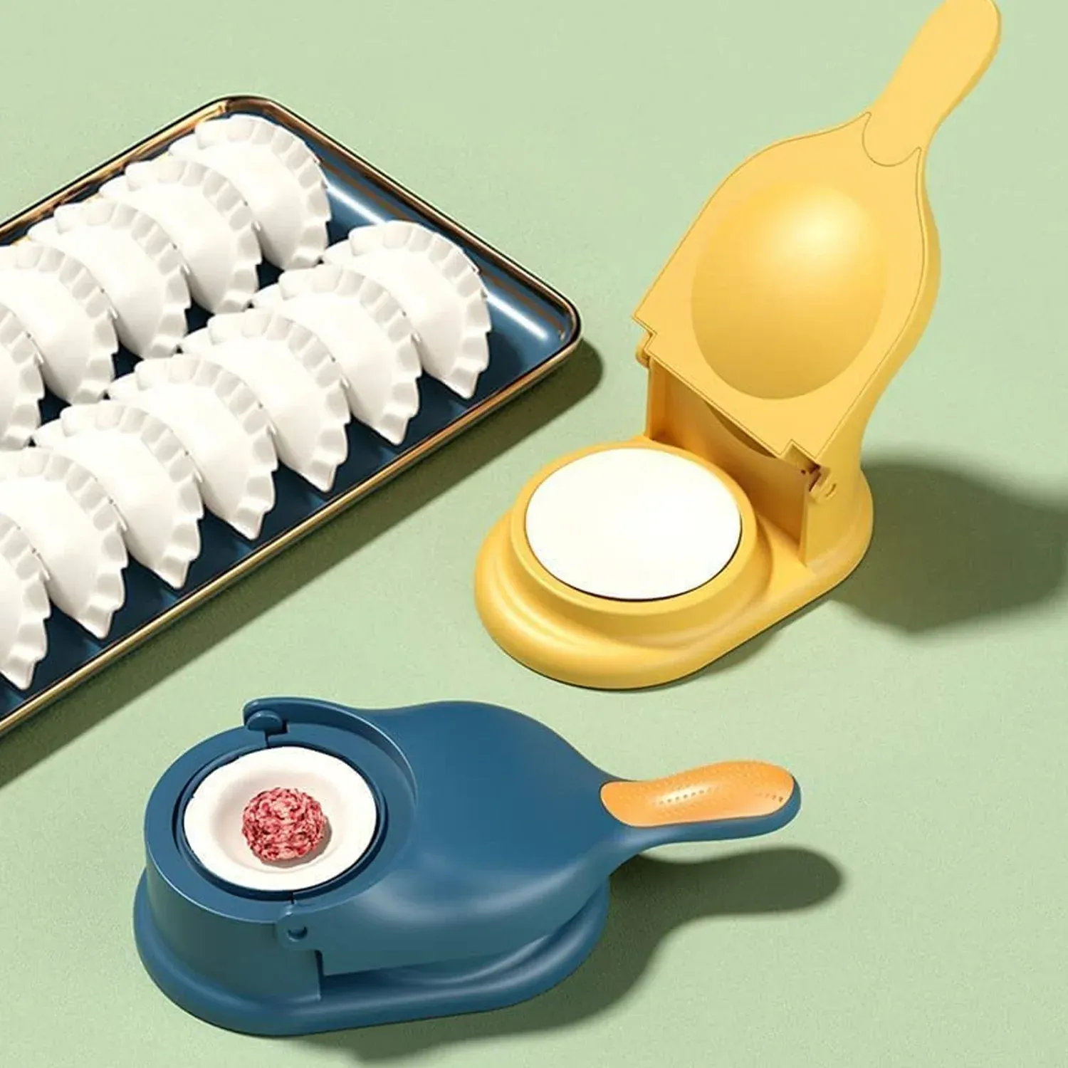 2-in-1 Dumpling Press Mould for Gujiya & Momos - Detailed Feature View 6