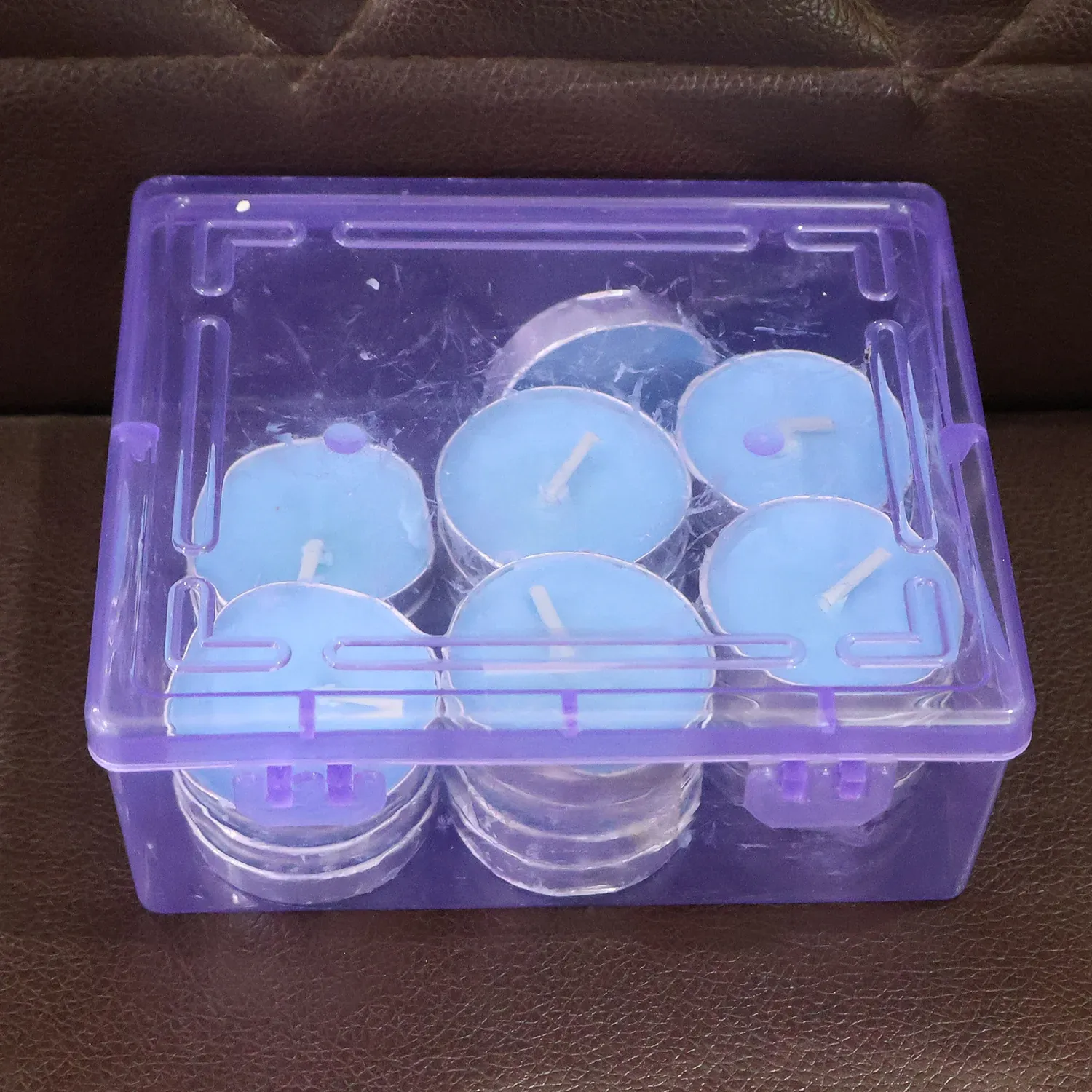 Tea Light Candles Set – 20 Multicolor Flameless Candles - Detailed Feature View 7