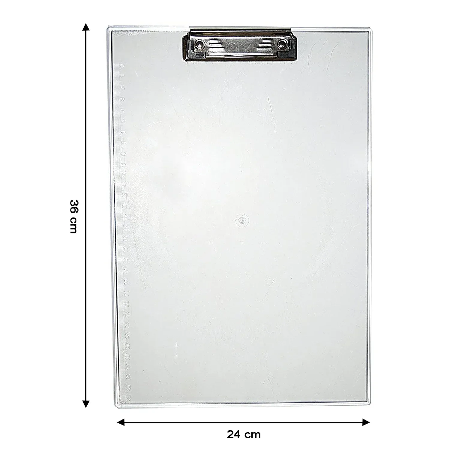 Transparent Premium Exam Pad with Centimeter Measuring Side for Students - Detailed Feature View 5