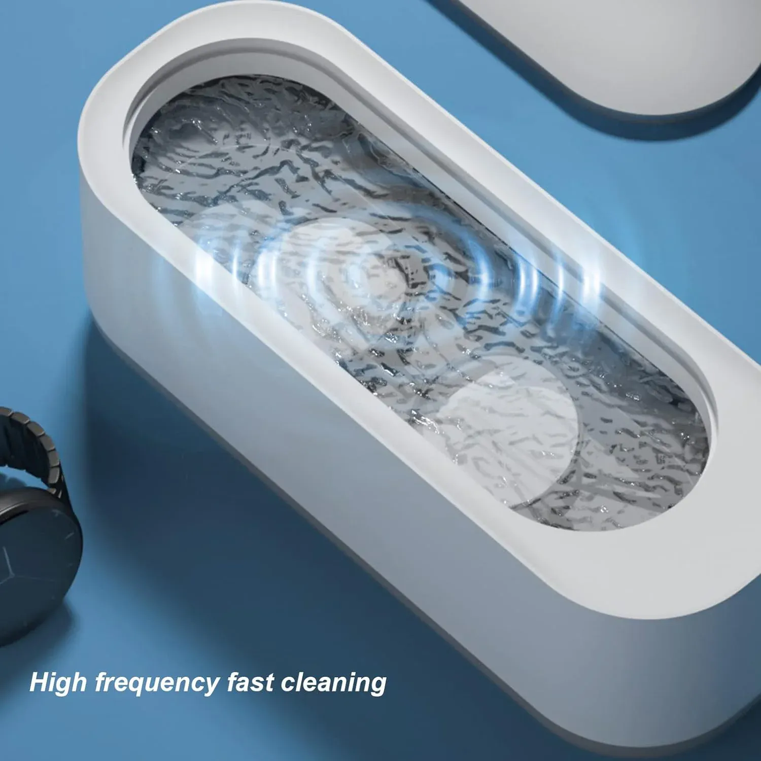 Portable Ultrasonic Jewellery Cleaner High-Frequency Vibration Machine - Detailed Feature View 2