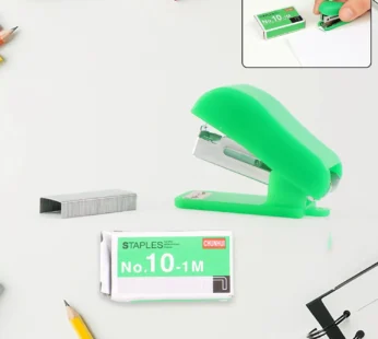 Mini Stapler with 1 Strip of Staples (1 Set)