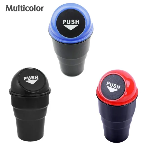 Car Dustbin – Compact & Portable Waste Bin for Vehicles | Velvet Wheels