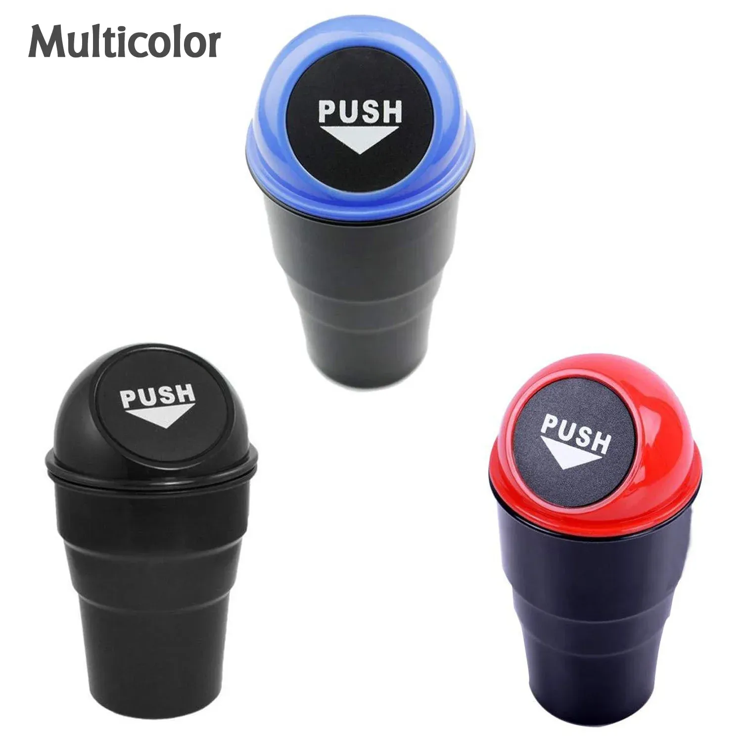 Premium Car Dustbin – Compact & Portable Waste Bin for Vehicles | Velvet Wheels - Buy Online at Alikart