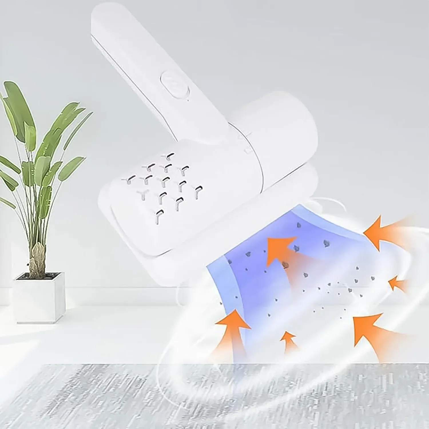 USB Rechargeable Dust Mite Controller with UV Sterilization - Detailed Feature View 3