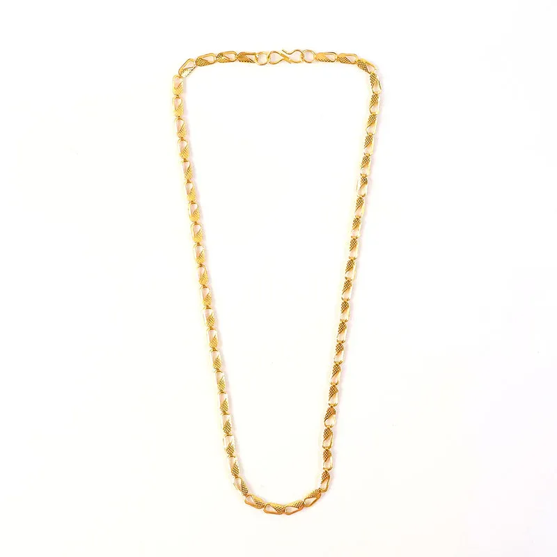 Classic Gold Finish Designer Chain for Men – Daily Wear - Detailed Feature View 2