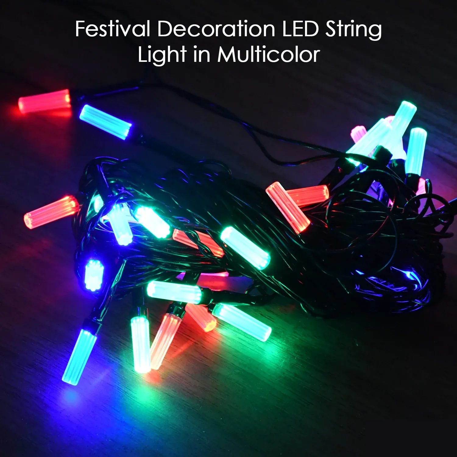 Premium Multi-Color LED Decorative String Lights (9 Mtr) - Detailed Feature View 2