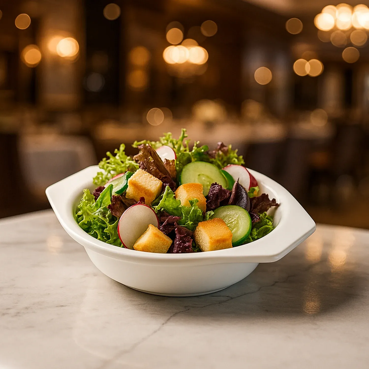 Plastic Serving Bowl with Easy-Grip Side Tabs – Durable & Lightweight - Detailed Feature View 5